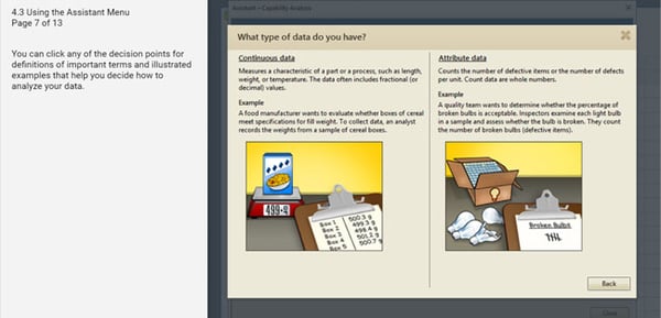 The Minitab Assistant