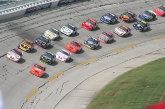 Does NASCAR driver starting position influence finish?