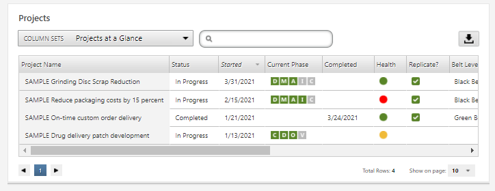 Engage dashboards