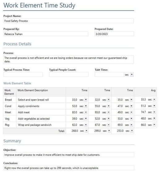 Work Element Time Study_FINAL