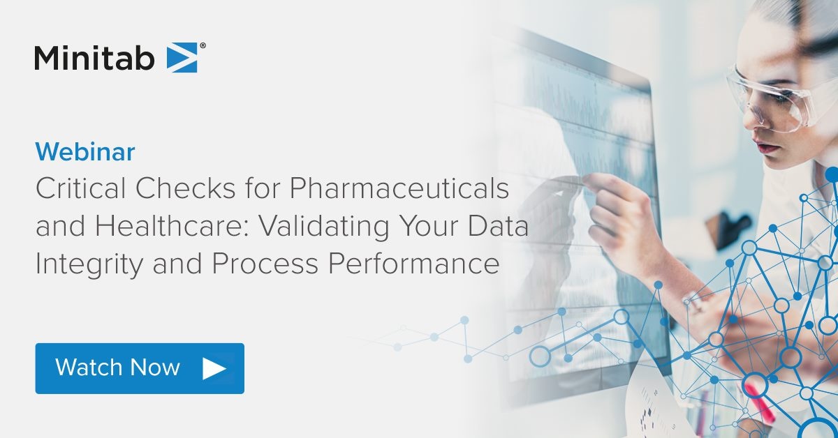 [Webinar] Kritische Prüfungen für Medikamente und das Gesundheitswesen: Datenintegrität und Prozessleistung validieren