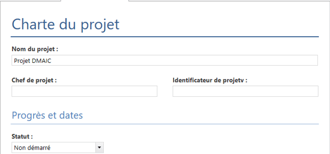 Charte de projet