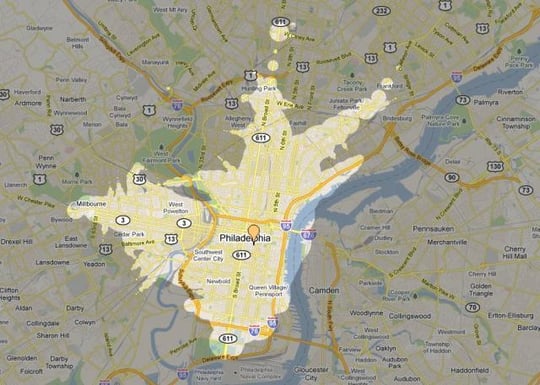Mapnificent allows you to see the areas you can reach within a given time frame from a specified location via public transportation or bicycle.
