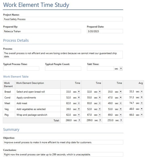 Work Element Time Study_FINAL