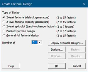 create-factorial-design-setting-screenshot