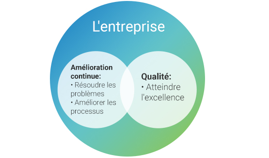 Quelle est la différence entre qualité et amélioration continue