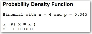 Probability Density Function