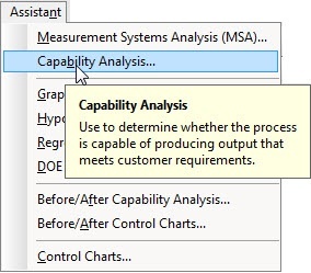 Capability Analysis 