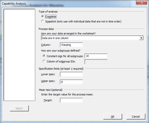 capability dialog