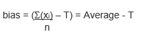 bias equation