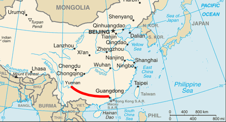 Map of China