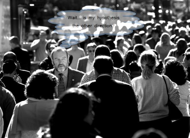 Wait... is my hypothesis the other direction?
