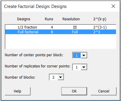 select type of design
