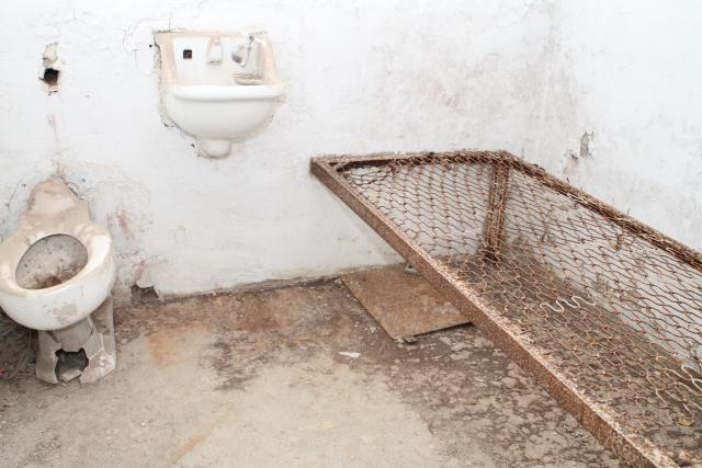 One of the cells in the Ohio State Reformatory