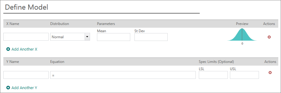 Setup the process inputs and outputs