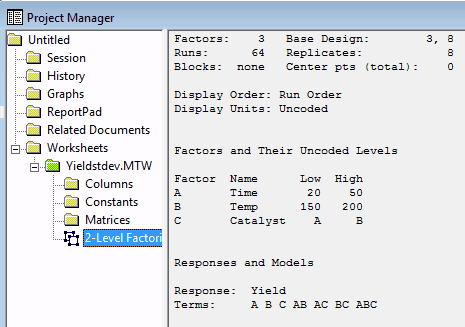 Project Manager Window