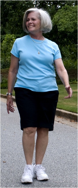 woman walking