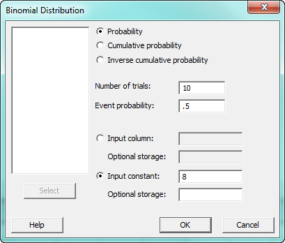 binomial probability