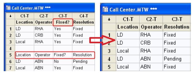 Delete Excess Rows and Columns