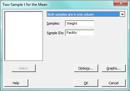 minitab p value