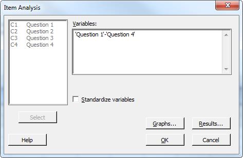 Item Analysis