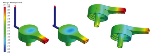 Moldex 3D simulation