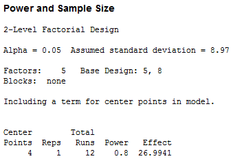 When the standard deviation is 8.97, you can detect an effect of 26.9941 with 80% power.